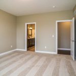Looking into bathroom in Woodridge home