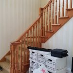 Staircase before remodeling