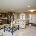 Interior of new home in Woodridge subdivision