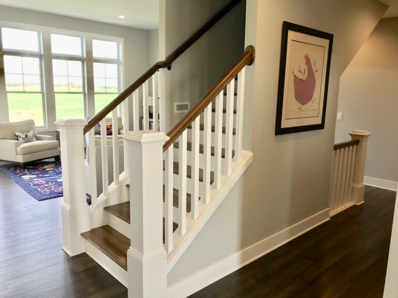 Custom built stairwell