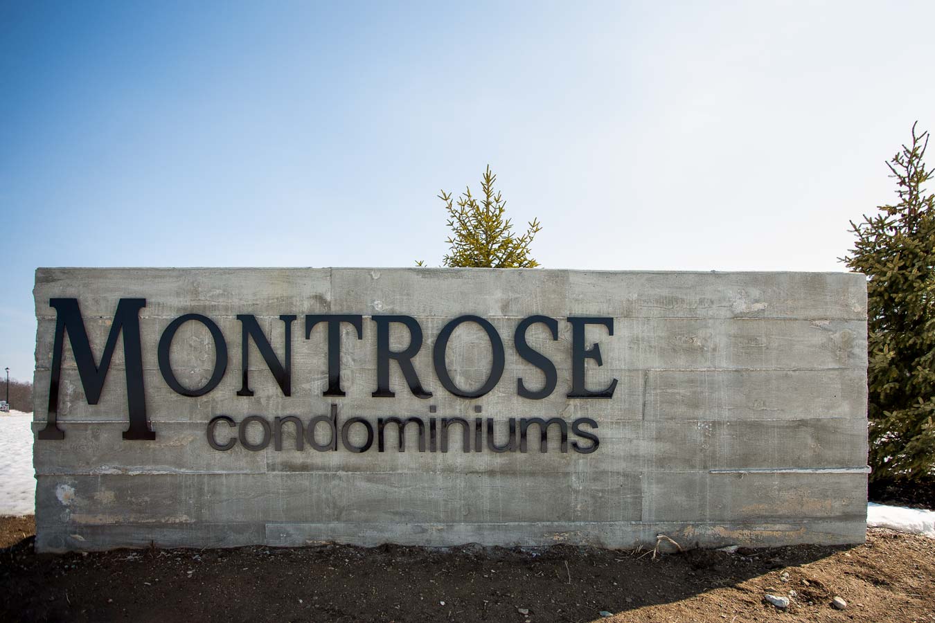 Montrose Condominiums sign