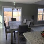The dining area of 1375 Superior Dr condo in Montrose Condominiums in St Johns, Michigan