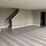 The lower level basement of 1375 Superior Dr condo in Montrose Condominiums in St Johns, Michigan