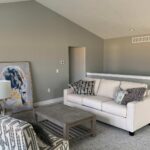 The living room of 1375 Superior Dr condo in Montrose Condominiums in St Johns, Michigan