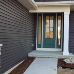 Photo of new home built on Murano Dr in Crowner Farms subdivision, DeWitt