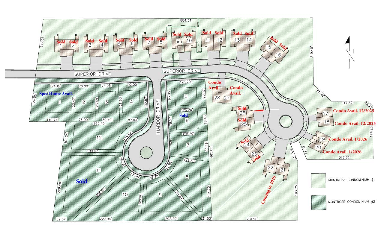 Thumbnail image of Montrose lot map